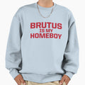 Brutus Is My Homeboy Sweatshirt - Fun Novelty Design Unisex - T-Shirt, Sweatshirt, Hoodie