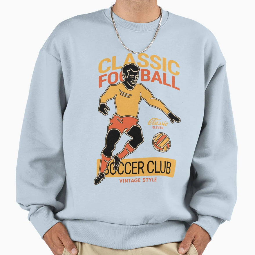 Football Eleven Sweatshirt - Graphic Print Unisex - T-Shirt, Sweatshirt, Hoodie
