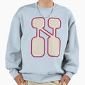 Contemporary Alphabet N 1 Sweatshirt - Minimalist Print for Adults - T-Shirt, Sweatshirt, Hoodie
