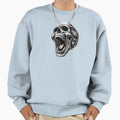 Screaming Skull Sweatshirt - Aesthetic Graphic for Adults - T-Shirt, Sweatshirt, Hoodie
