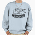 Turkey And Touchdowns Sweatshirt - Trendy Graphic Men Women - T-Shirt, Sweatshirt, Hoodie