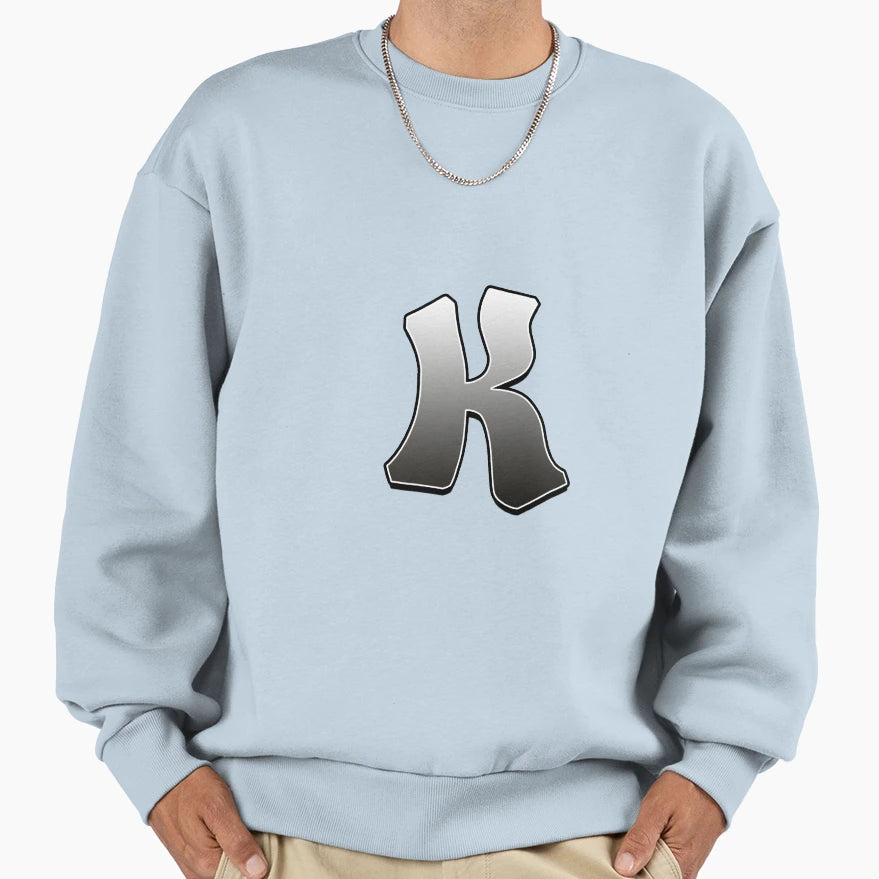 Letter K Sweatshirt - Unique Graphic Men Women - T-Shirt, Sweatshirt, Hoodie