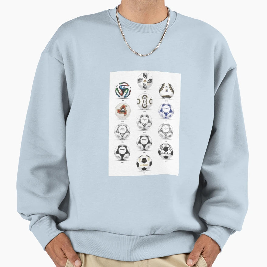 Football Sweatshirt - Aesthetic Graphic Men Women - T-Shirt, Sweatshirt, Hoodie