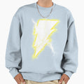 Shazam Lightning Bolt Sweatshirt - Fun Novelty Design Unisex - T-Shirt, Sweatshirt, Hoodie