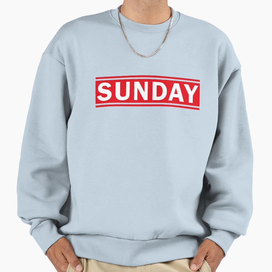 Sunday Sweatshirt - Custom Art Print for Adults - T-Shirt, Sweatshirt, Hoodie