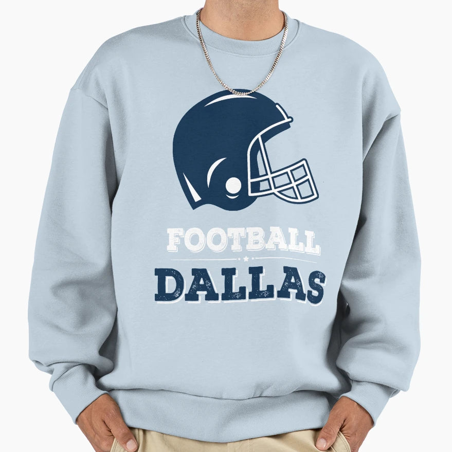 Dallas Football Sweatshirt - Unique Graphic Men Women - T-Shirt, Sweatshirt, Hoodie