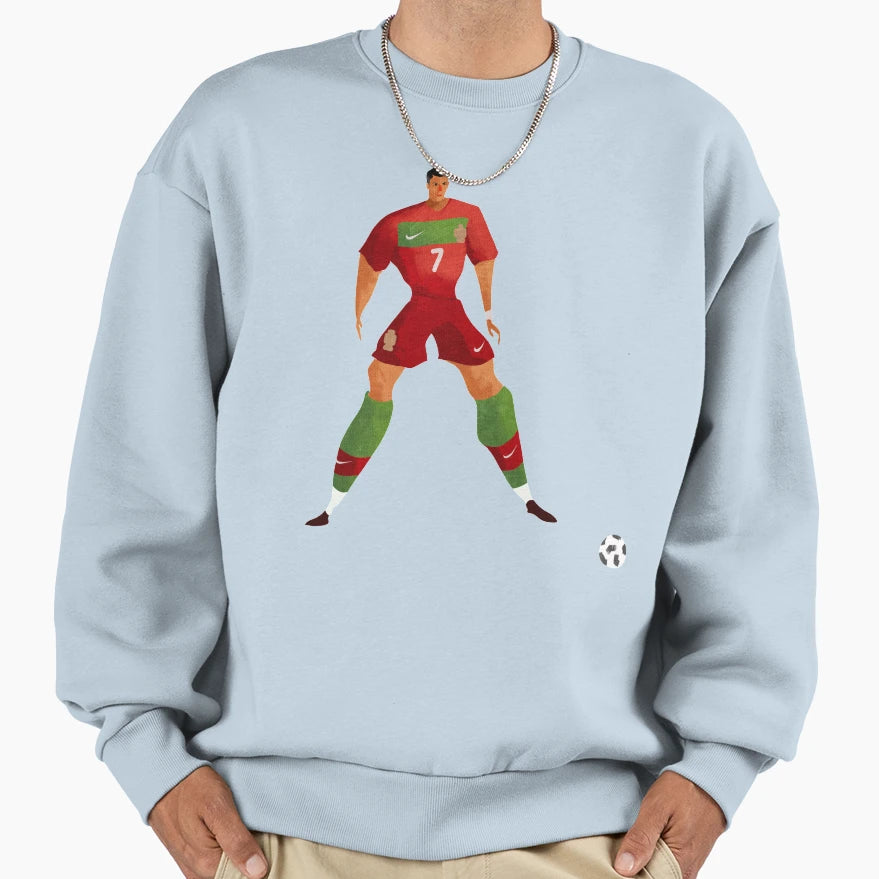 Ronaldo Sweatshirt - Streetwear Style for Adults - T-Shirt, Sweatshirt, Hoodie