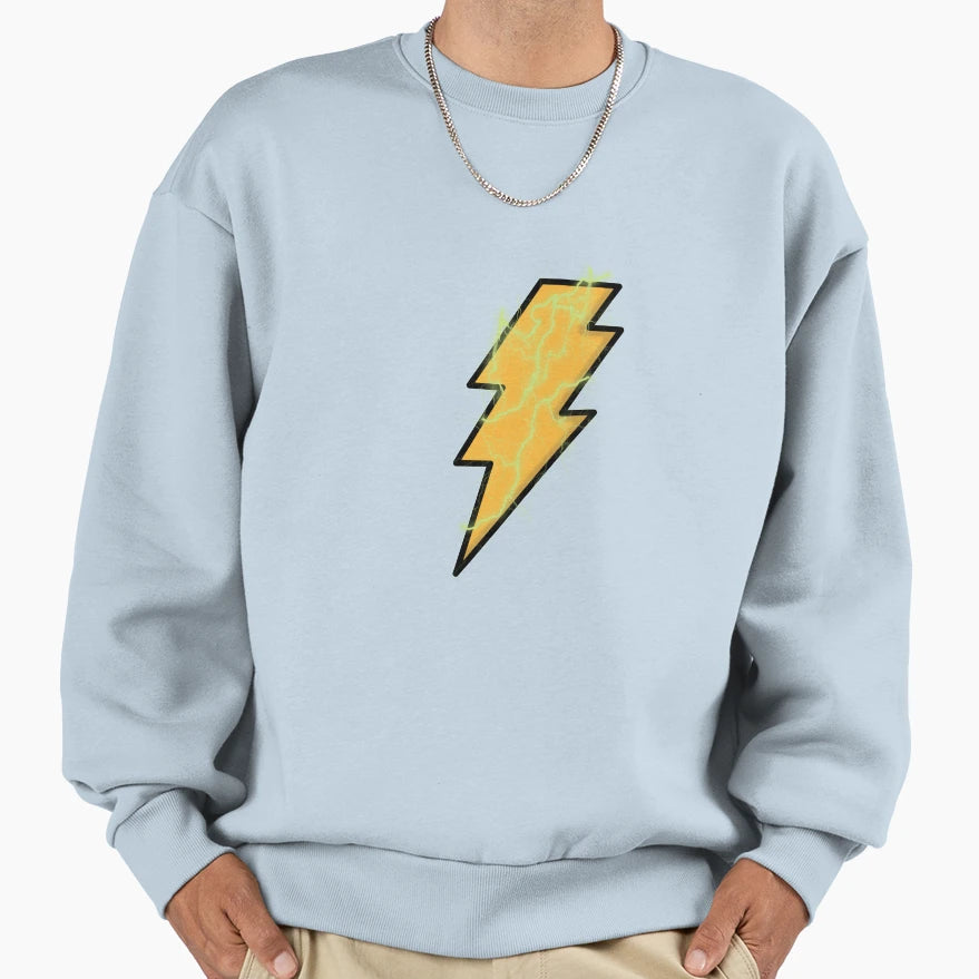 Lightning Bolt Sweatshirt - Trendy Graphic Men Women - T-Shirt, Sweatshirt, Hoodie