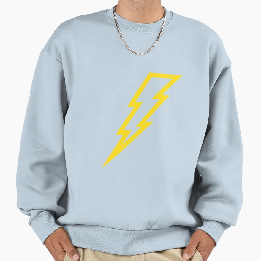 Lightening Bolt Sweatshirt - Unique Graphic Men Women - T-Shirt, Sweatshirt, Hoodie