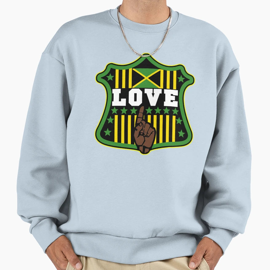 One Love Sweatshirt - Fun Novelty Design Unisex - T-Shirt, Sweatshirt, Hoodie
