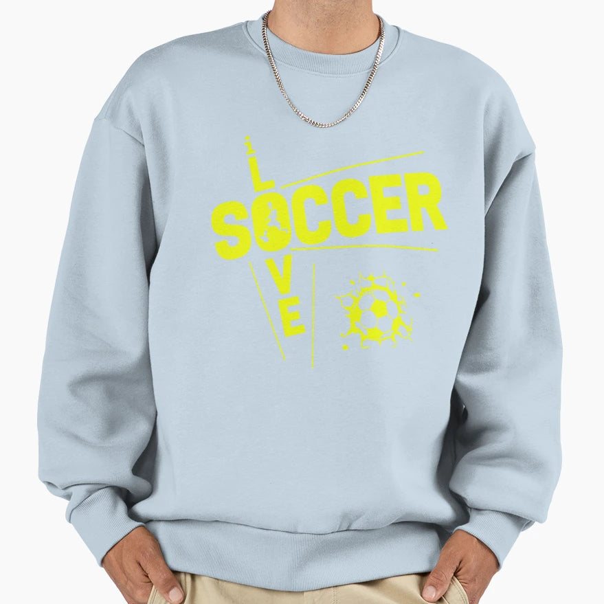 Soccer Player Soccer Team Soccer Rugby Sweatshirt - Trendy Graphic Unisex - T-Shirt, Sweatshirt, Hoodie