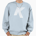 Zildjian K Logo White Ink Sweatshirt - Unique Graphic Unisex - T-Shirt, Sweatshirt, Hoodie