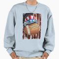 American Football Us Flag 4Th July Sweatshirt - Custom Art Print Men Women - T-Shirt, Sweatshirt, Hoodie