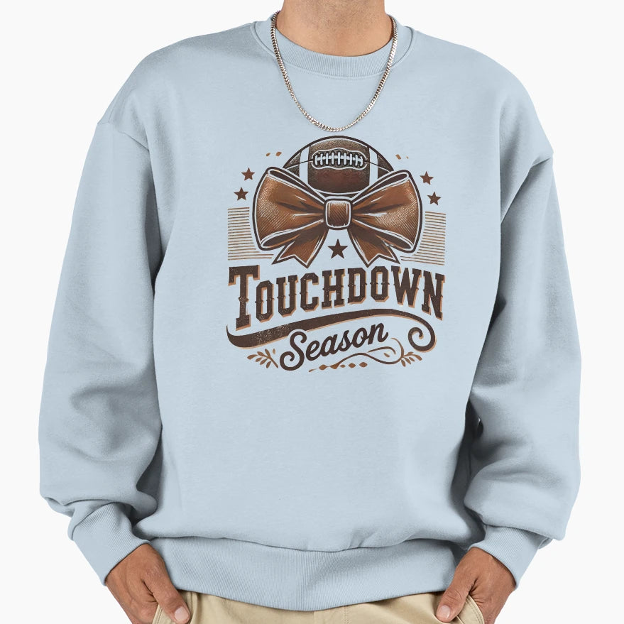 Touchdown Season Football Season Game Sweatshirt - Custom Art Print Unisex - T-Shirt, Sweatshirt, Hoodie