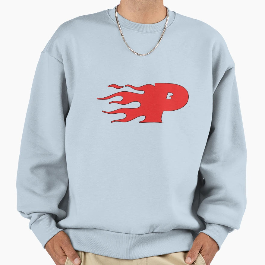 Initial Monogram P Sweatshirt - Fun Novelty Design Unisex - T-Shirt, Sweatshirt, Hoodie