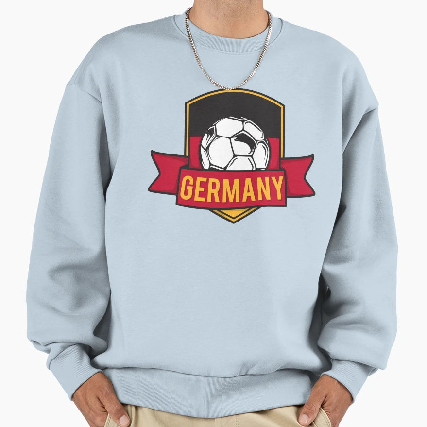 Soccer Germany Sweatshirt - Fun Novelty Design for Adults - T-Shirt, Sweatshirt, Hoodie