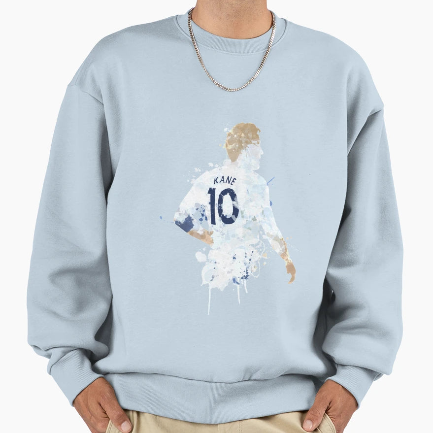 Harry Kane Tottenham Legend Art Sweatshirt - Minimalist Print for Adults - T-Shirt, Sweatshirt, Hoodie