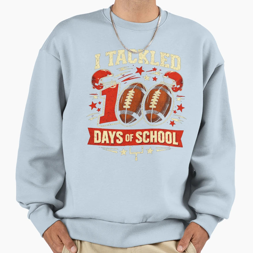 100 Days School 100Th Day School Sweatshirt - Trendy Graphic Unisex - T-Shirt, Sweatshirt, Hoodie