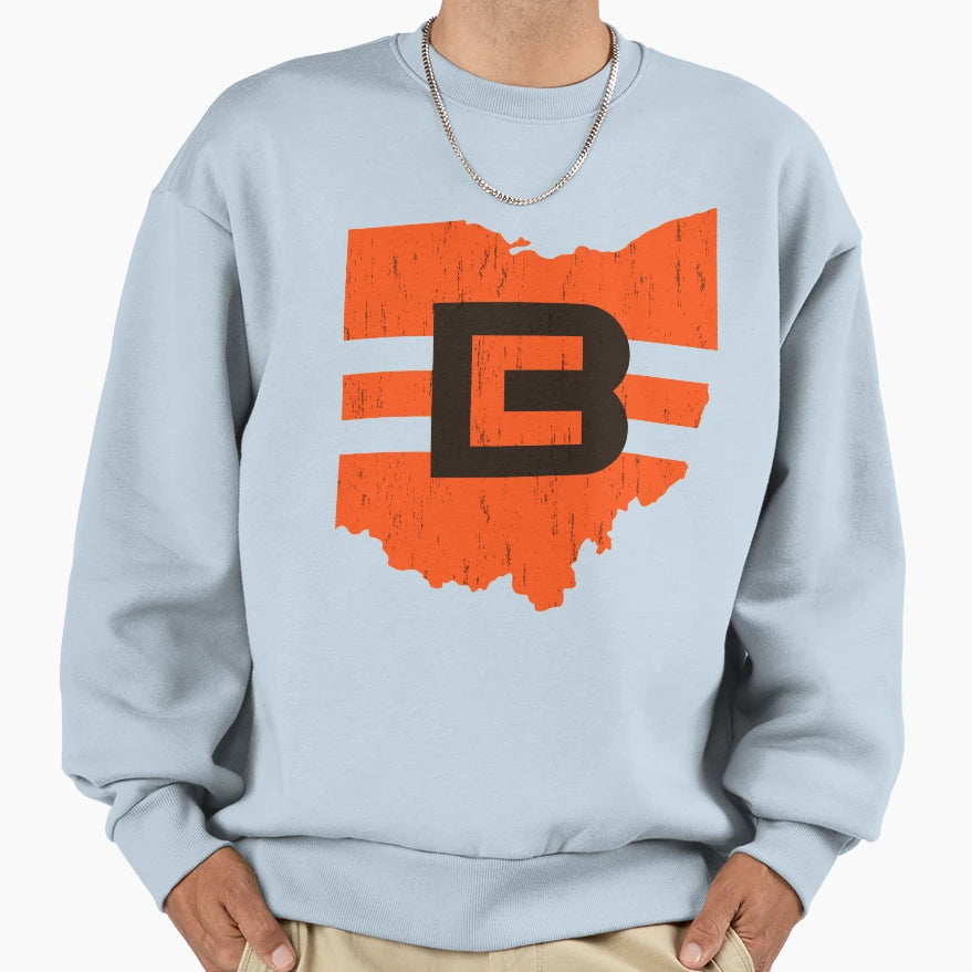 Cleveland Browns Dawg Pound Sweatshirt - Fun Novelty Design Unisex - T-Shirt, Sweatshirt, Hoodie