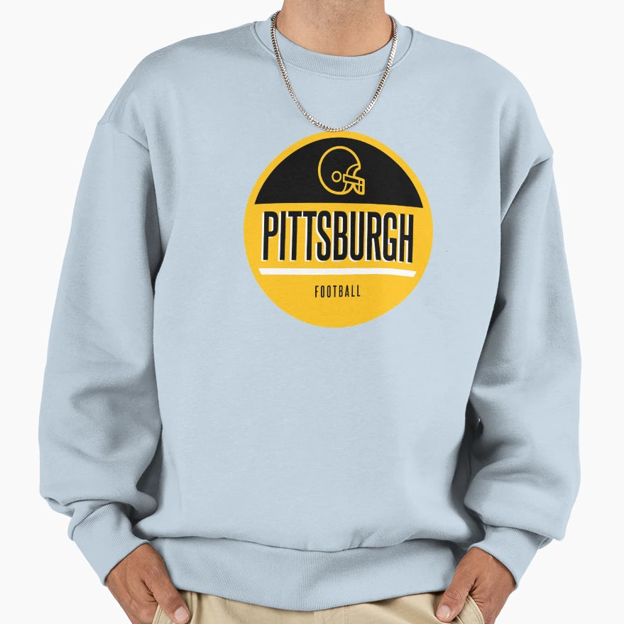 Pittsburgh Football Sweatshirt - Aesthetic Graphic Unisex - T-Shirt, Sweatshirt, Hoodie
