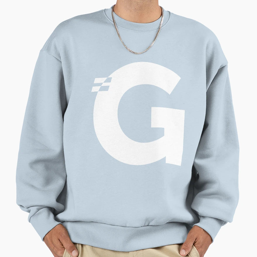 Letter G Alphabet Initial Monogram Sweatshirt - Unique Graphic Men Women - T-Shirt, Sweatshirt, Hoodie