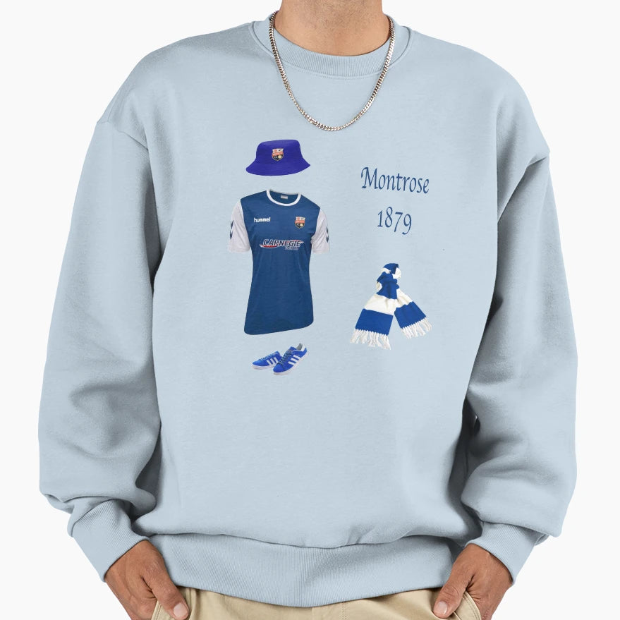Montrose Fc Sweatshirt - Aesthetic Graphic Men Women - T-Shirt, Sweatshirt, Hoodie