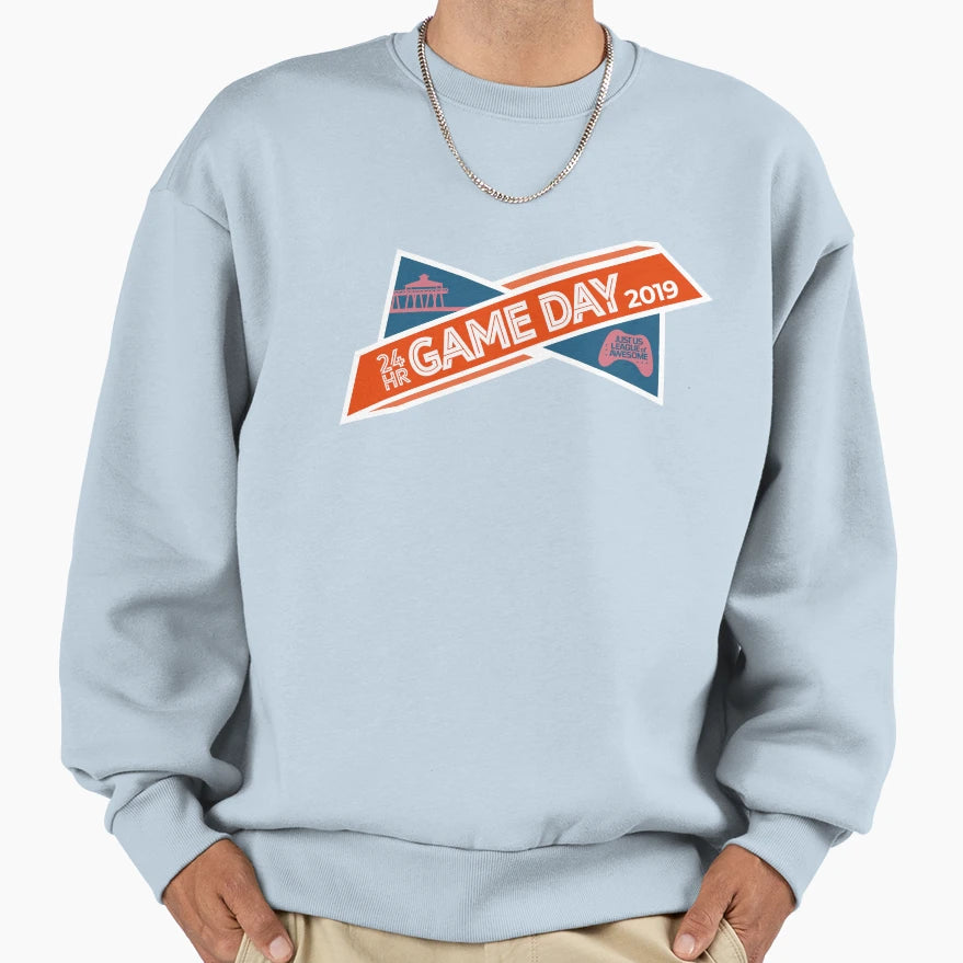 2019 Game Day Throwback Sweatshirt - Trendy Graphic Men Women - T-Shirt, Sweatshirt, Hoodie