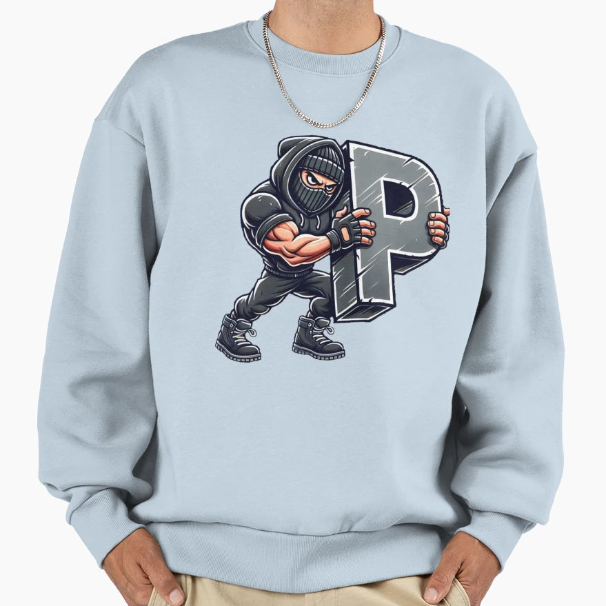 Pushing P Sweatshirt - Fun Novelty Design Men Women - T-Shirt, Sweatshirt, Hoodie