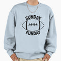 Sunday Funday Sweatshirt - Graphic Print Unisex - T-Shirt, Sweatshirt, Hoodie
