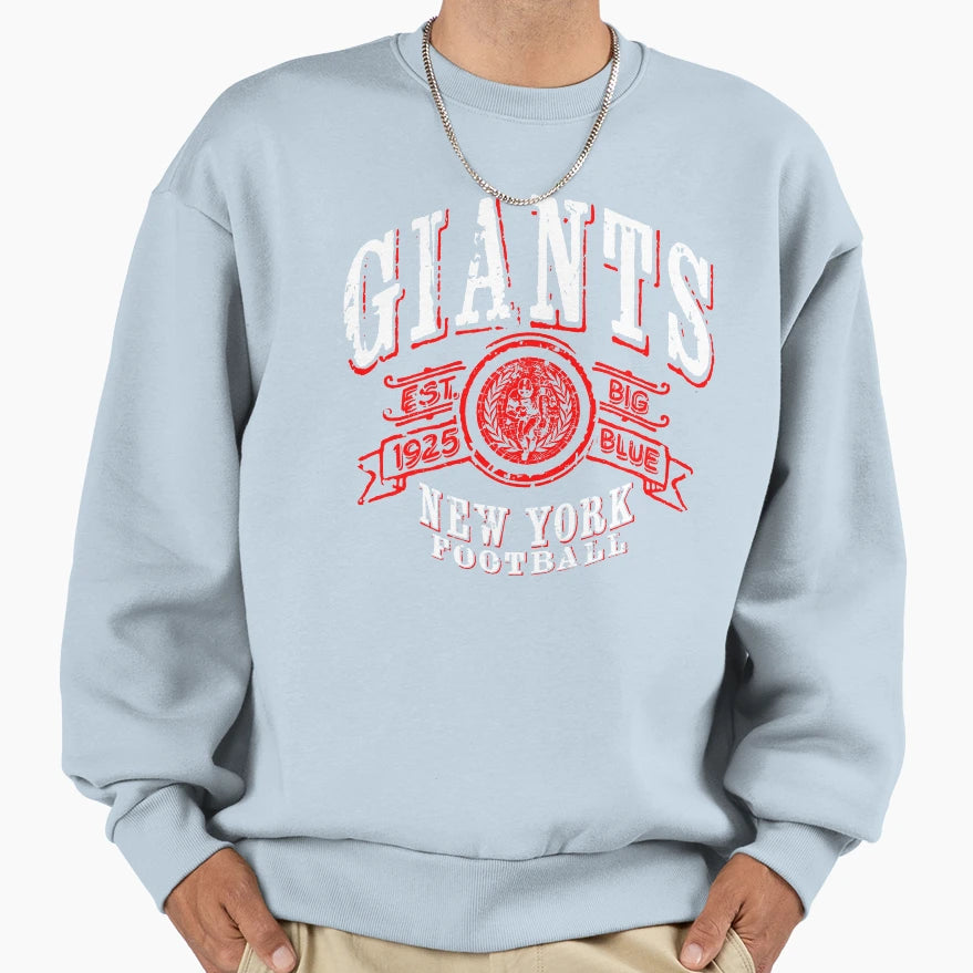Giants Football Sweatshirt - Streetwear Style for Adults - T-Shirt, Sweatshirt, Hoodie