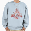Ffxiv Monk Brotherhood Red Sweatshirt - Fun Novelty Design for Adults - T-Shirt, Sweatshirt, Hoodie