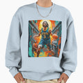 Jesus Christ Playing Basketball Sweatshirt - Graphic Print Men Women - T-Shirt, Sweatshirt, Hoodie