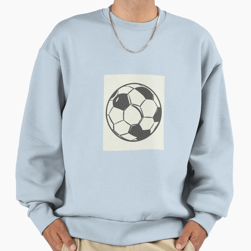Soccer Ball Futbol Football Sweatshirt - Streetwear Style for Adults - T-Shirt, Sweatshirt, Hoodie