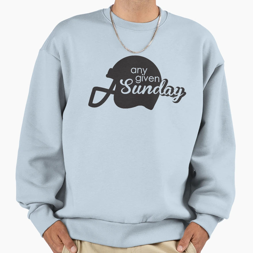 Any Given Sunday Sweatshirt - Trendy Graphic for Adults - T-Shirt, Sweatshirt, Hoodie