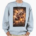 Pi Kny Abstrakcyjny Wybuch Pi Ki Sweatshirt - Trendy Graphic for Adults - T-Shirt, Sweatshirt, Hoodie