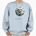 Eye Love Soccer Sweatshirt - Graphic Print Men Women - T-Shirt, Sweatshirt, Hoodie