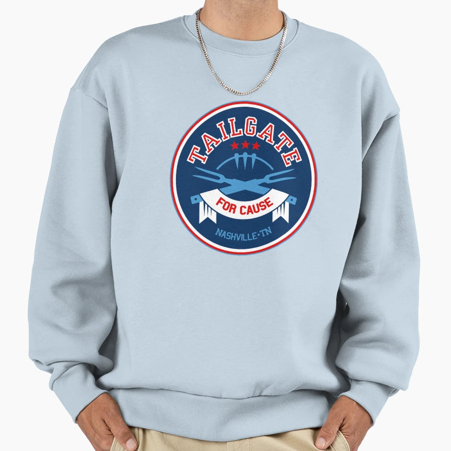 Tailgate Cause Sweatshirt - Unique Graphic Unisex - T-Shirt, Sweatshirt, Hoodie
