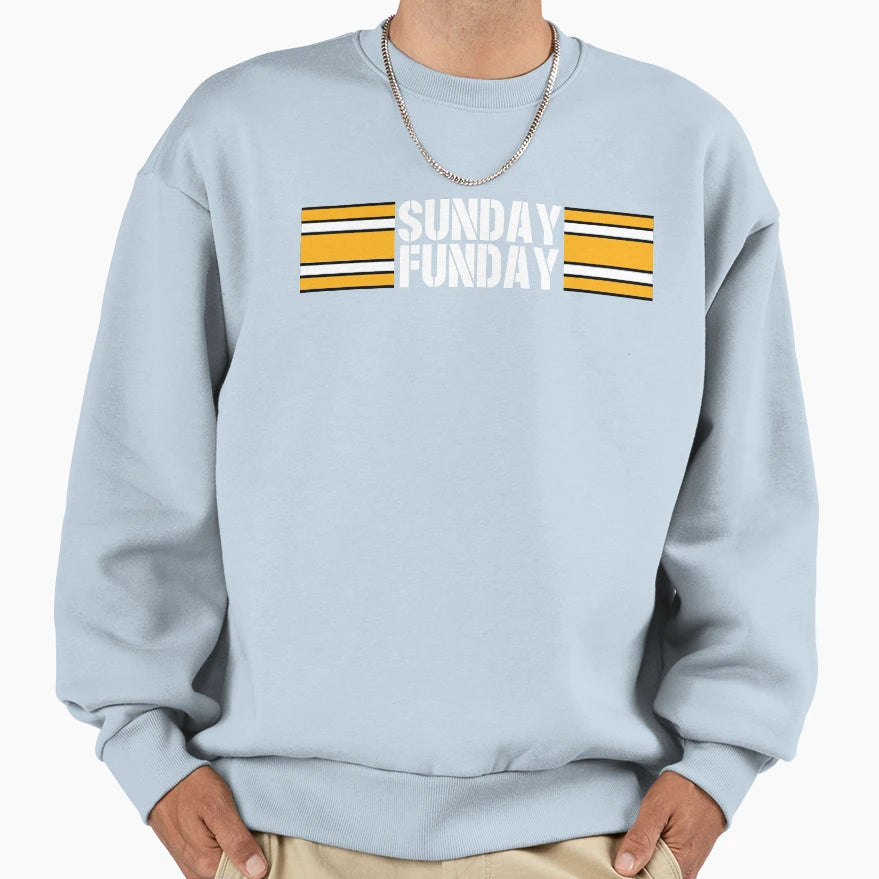 Sunday Funday Sweatshirt - Novelty Apparel Unisex - T-Shirt, Sweatshirt, Hoodie