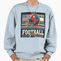 American Football Sweatshirt - Custom Art Print Men Women - T-Shirt, Sweatshirt, Hoodie