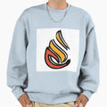 Orange And Red Flame 3D Sweatshirt - Aesthetic Graphic Unisex - T-Shirt, Sweatshirt, Hoodie
