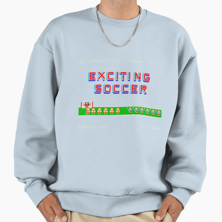 Exciting Soccer Sweatshirt - Novelty Apparel for Adults - T-Shirt, Sweatshirt, Hoodie