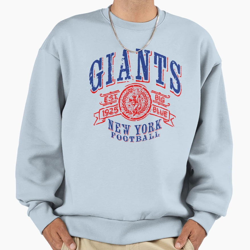 Giants Football Sweatshirt - Novelty Apparel Unisex - T-Shirt, Sweatshirt, Hoodie