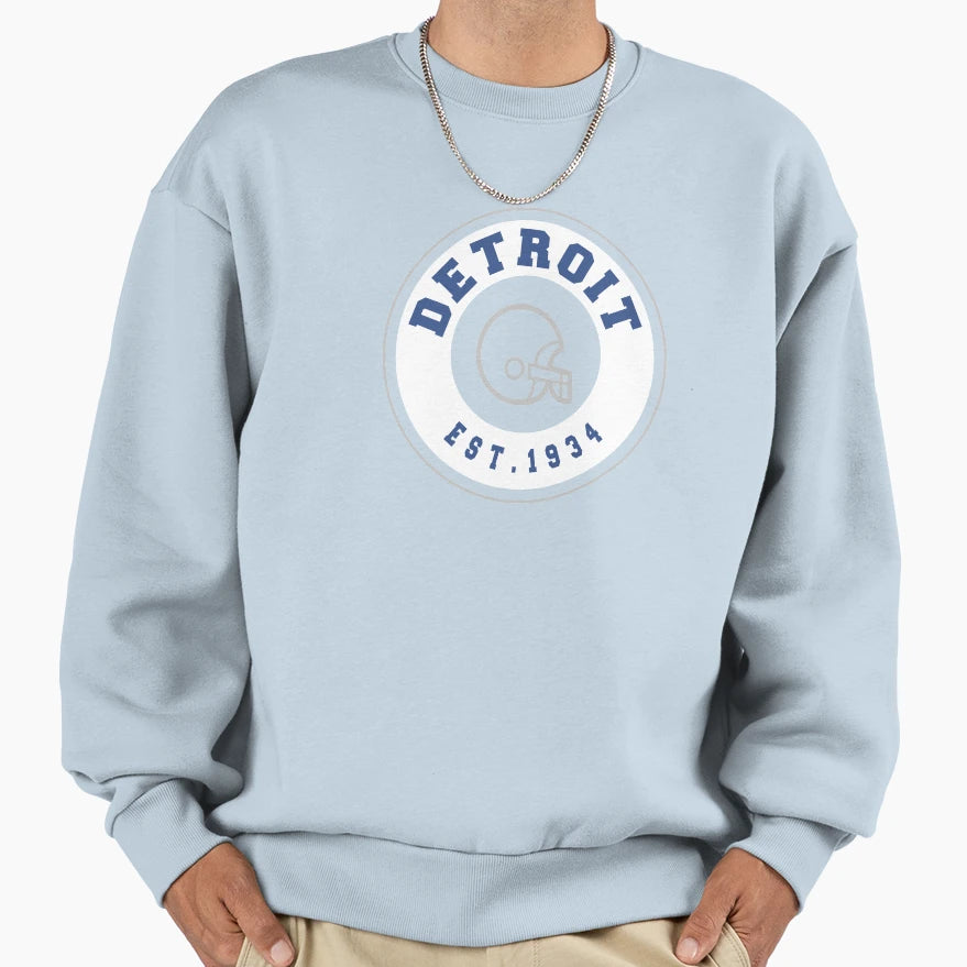 Detroit Is 1934 Sweatshirt - Custom Art Print Unisex - T-Shirt, Sweatshirt, Hoodie