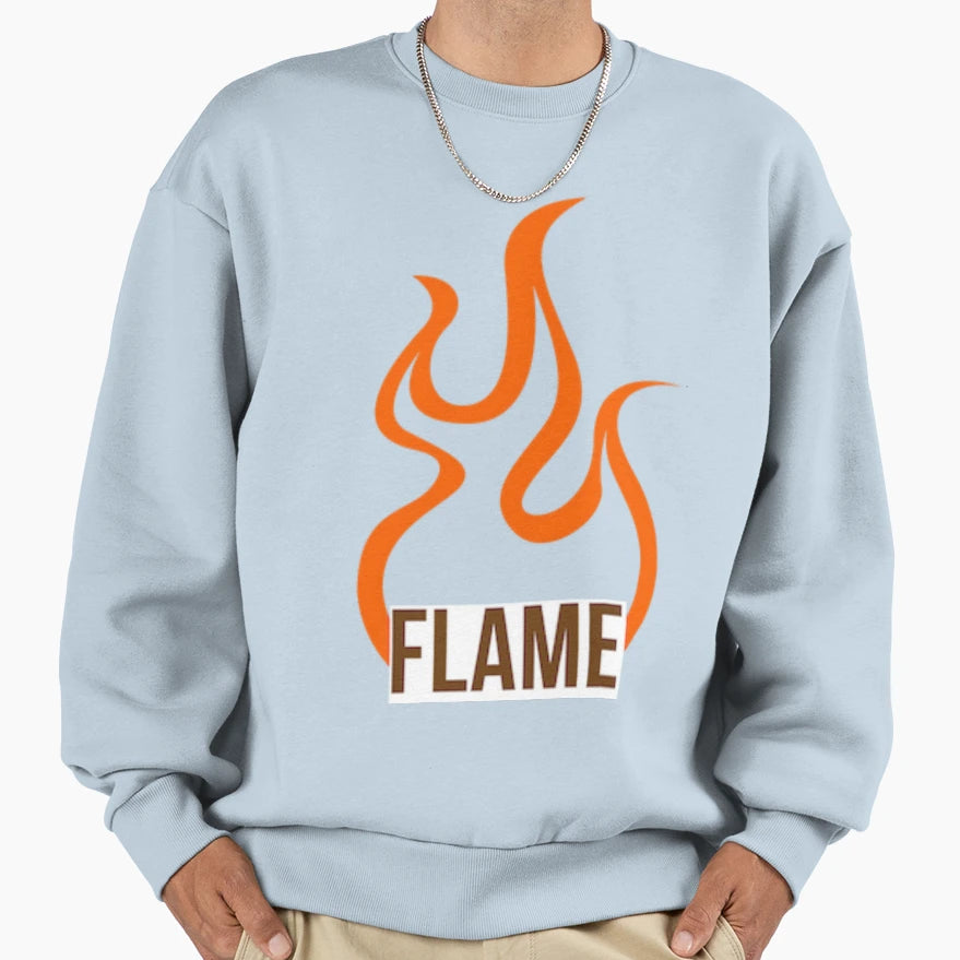 Flame Goldfinch Su Sweatshirt - Trendy Graphic Men Women - T-Shirt, Sweatshirt, Hoodie