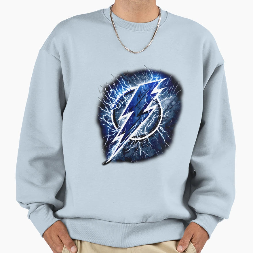 Electric Bolt Sweatshirt - Aesthetic Graphic Unisex - T-Shirt, Sweatshirt, Hoodie
