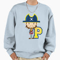 P Is Pirate Educational Illustration Sweatshirt - Novelty Apparel Men Women - T-Shirt, Sweatshirt, Hoodie