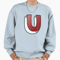 Letter U Sweatshirt - Custom Art Print Men Women - T-Shirt, Sweatshirt, Hoodie