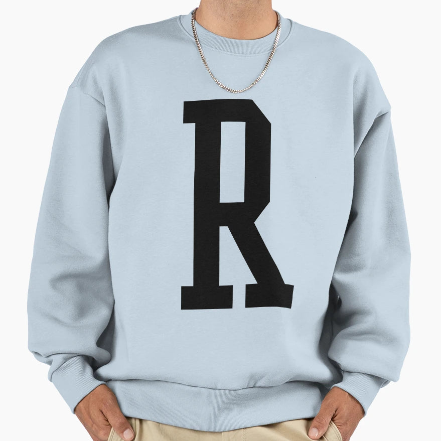 Letter R T-Shirt - Graphic Print Unisex - T-Shirt, Sweatshirt, Hoodie