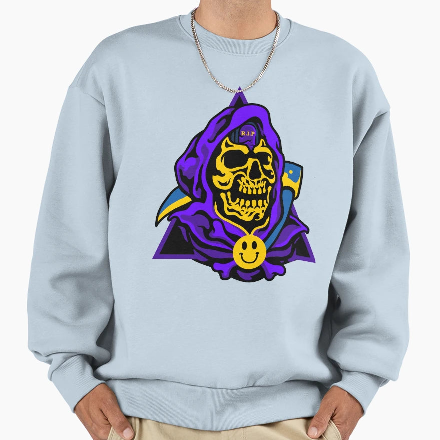 Greyskull Death Sweatshirt - Casual Everyday Wear for Adults - T-Shirt, Sweatshirt, Hoodie