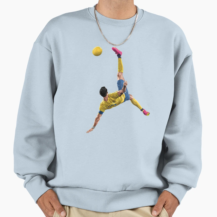 Overheadkick Bycyle Shoot Sweatshirt - Novelty Apparel Men Women - T-Shirt, Sweatshirt, Hoodie